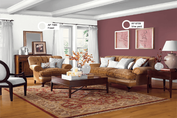 90 Wall Colour Combination Stunning Paint Colours For Your Room - Asian Paints Two Colour Combination For Living Room