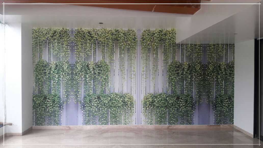Green trees custom wallpaper