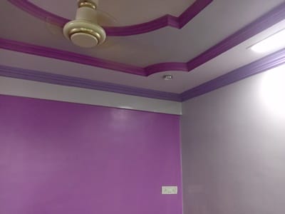 Purple Borders for Living Room